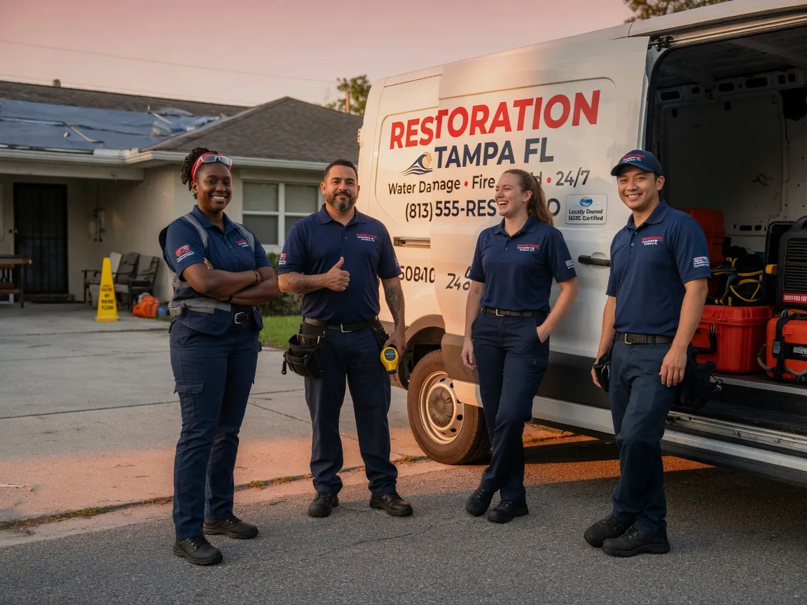 Water Damage Restoration company in Prospect, OH